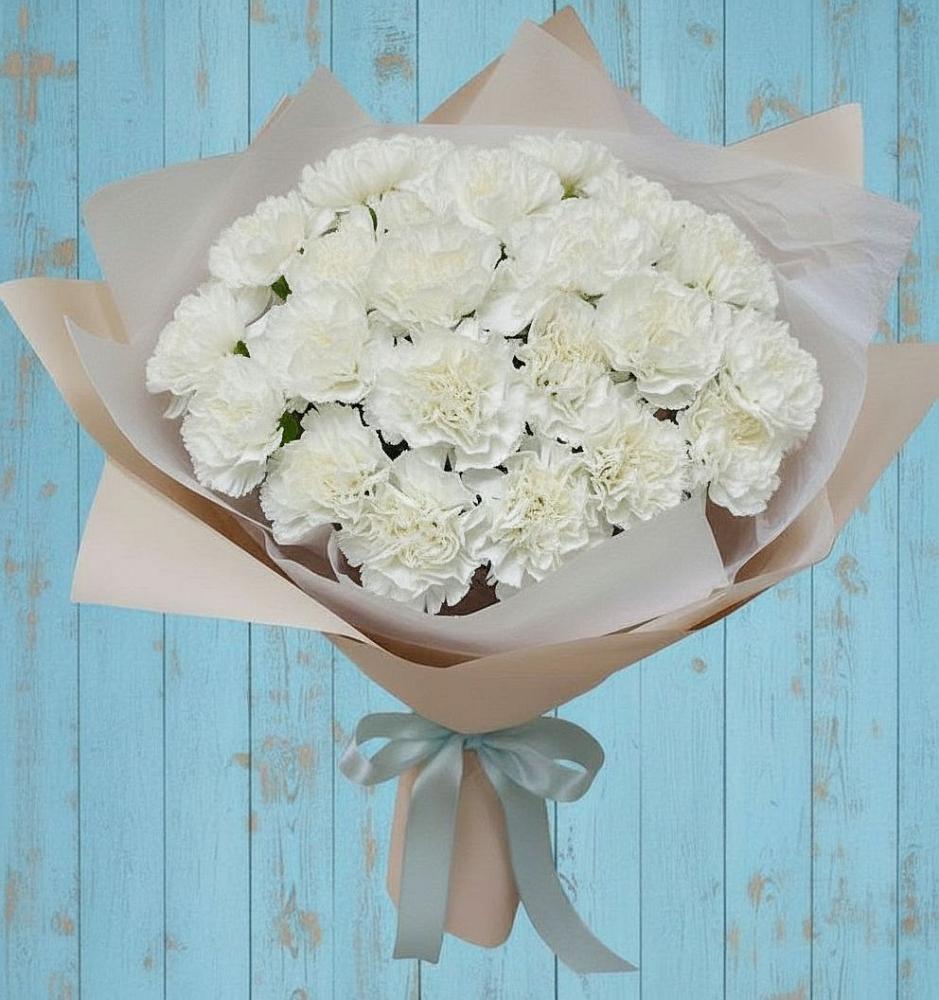 Букет цветов из: Гвоздики в Гуеве