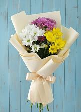 Букет цветов из:  Хризантемы #REPLACE_PRED# Гуеве