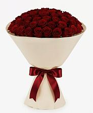 Букет 101 Бордовая роза Блэк Бакарра в Гуеве