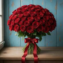 Букет Красные розы Блэк Меджик в Гуеве