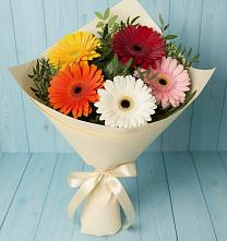 Букет цветов из:  Герберы в Гуеве