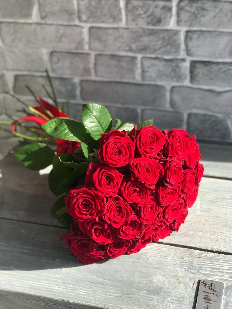 Букет Красные розы Фридом в Гуеве