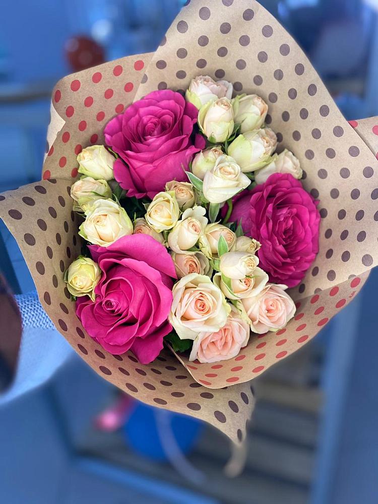 Букет цветов из: Розы в Гуеве