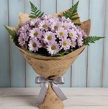 Букет цветов из:  Хризантемы #REPLACE_PRED# Гуеве