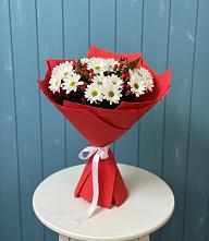 Букет цветов из:  Хризантемы #REPLACE_PRED# Гуеве