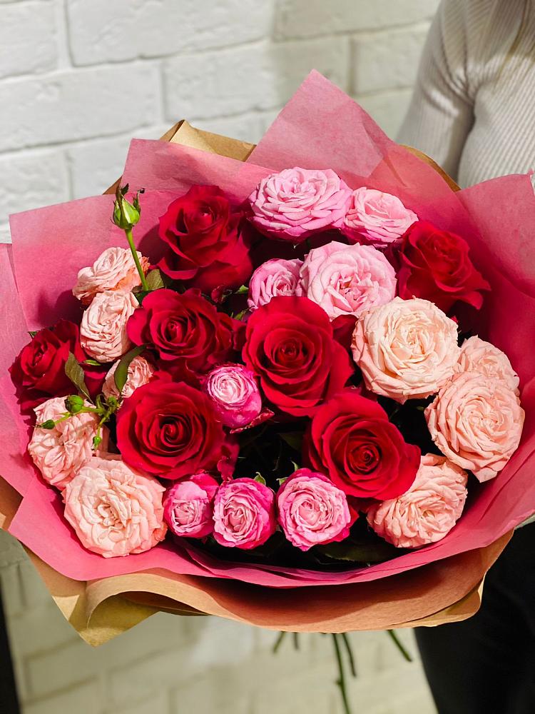 Букет цветов из: Розы в Гуеве