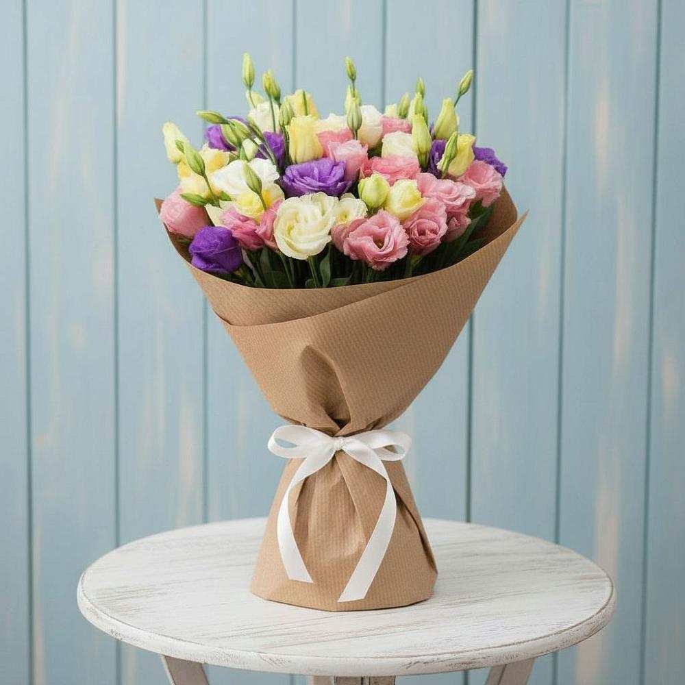 Букет цветов из: Лизиантусы в Гуеве