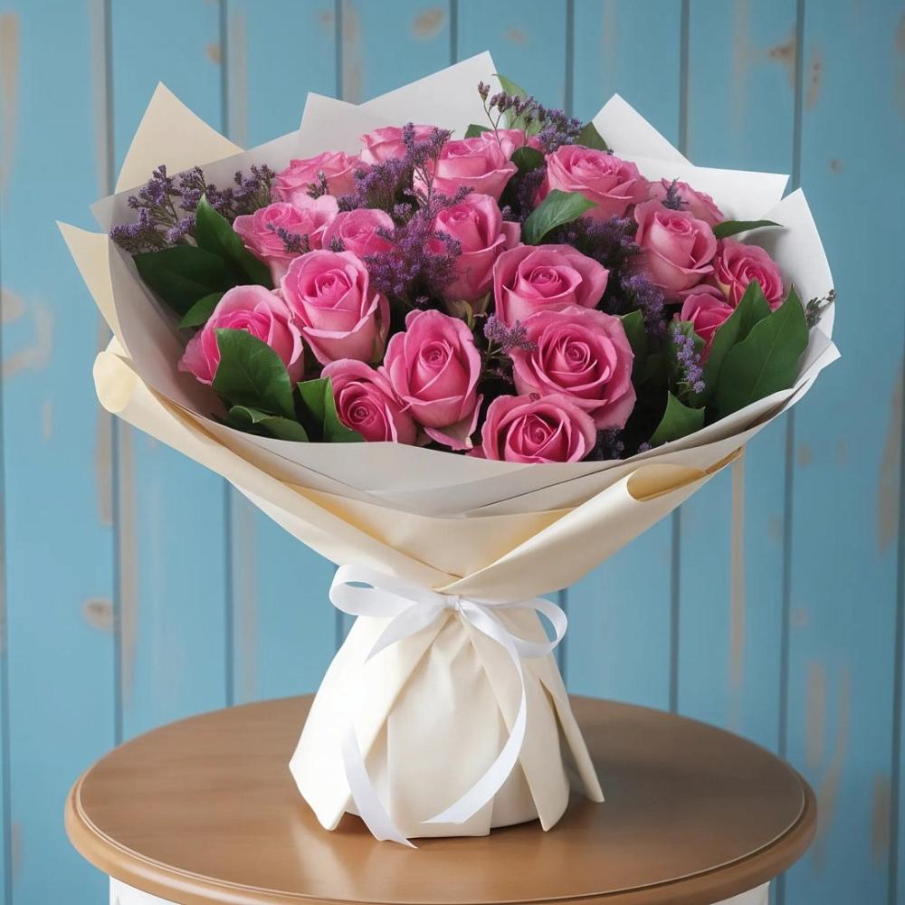 Букет цветов из: Розы в Гуеве