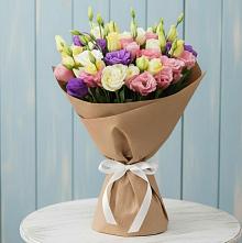 Букет цветов из:  Лизиантусы в Гуеве