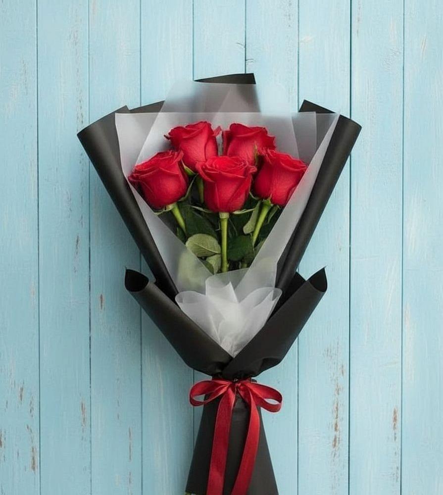 Букет цветов из: Розы в Гуеве