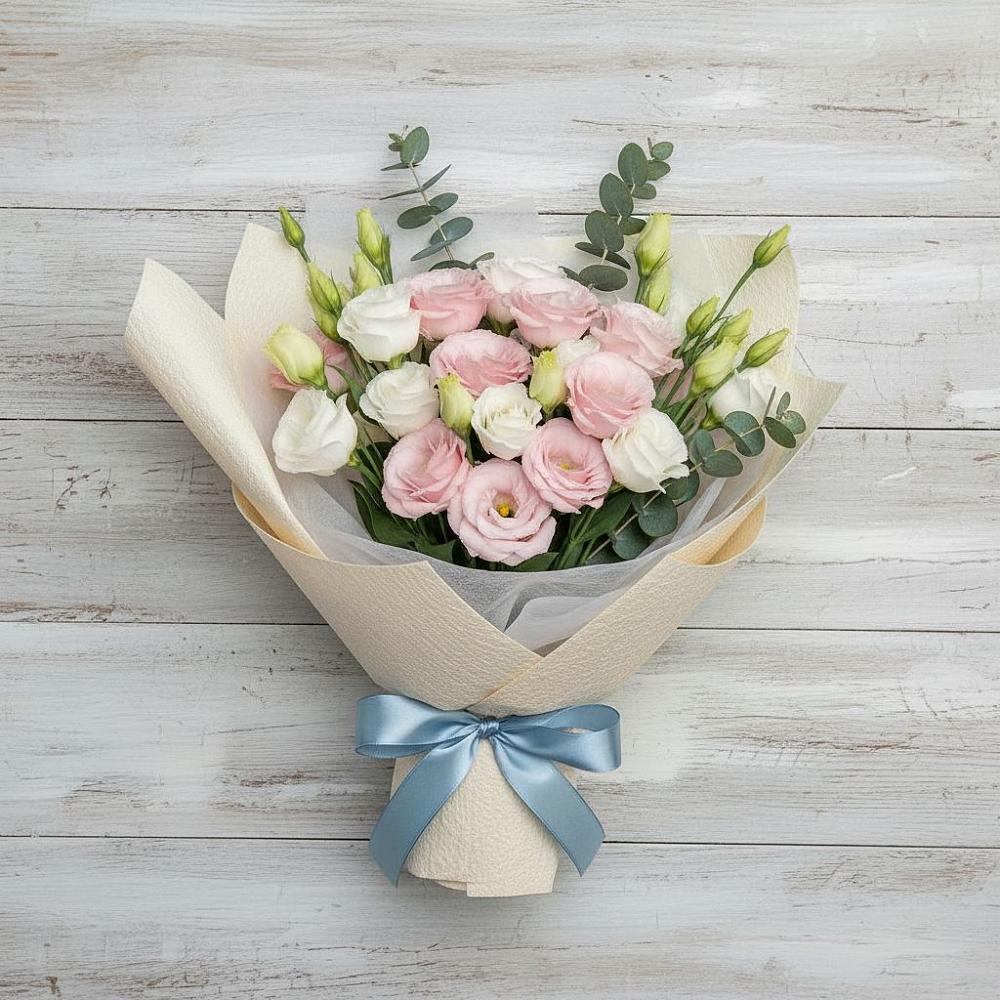 Букет цветов из: Лизиантусы в Гуеве